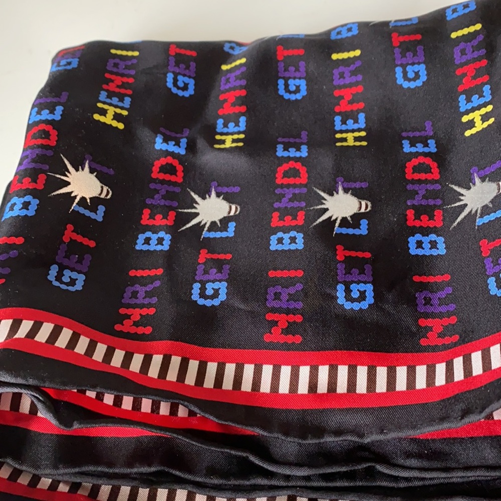Henri Bender Silk Scarf